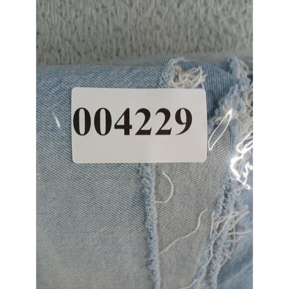 Isabel Maternity Overalls Womens 8 Blue Denim Shorts Bib Shortall Pregnancy NWT - Picture 12 of 12